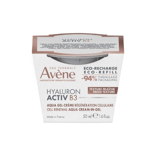 Avene Hyaluron Activ B3 Renewal Aqua Creme Eco-Refill Κρέμα Κυτταρικής Ανανέωσης  - Ανταλλακτικό 50ml