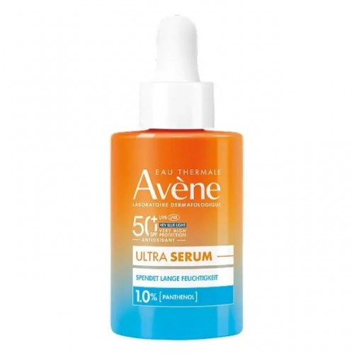 Avene Ultra Serum Long Hydration SPF50+ Αντηλιακός Ορός Προσώπου 30ml
