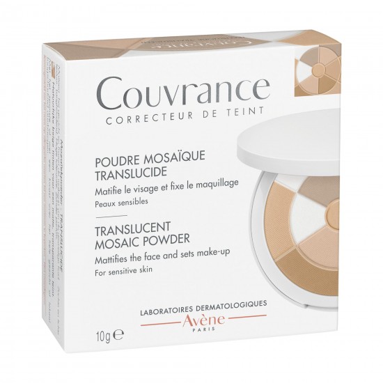 Avène Couvrance Poudre Mosaique, Πολύχρωμη Πούδρα, Απόχρωση Translucide 10g Avène Couvrance Poudre Mosaique, Πολύχρωμη Πούδρα, Απόχρωση Translucide 10g