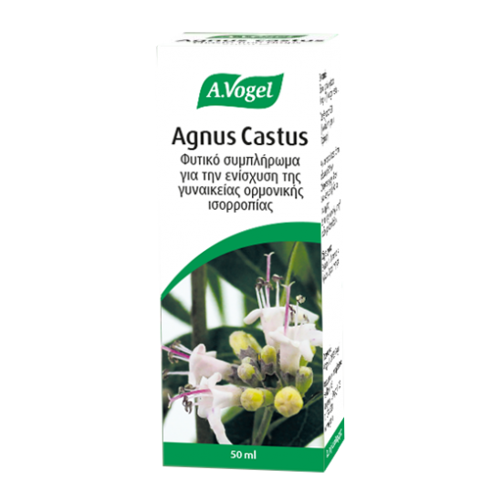 A.Vogel Agnus Castus Φυτικό Εκχύλισμα Φρέσκιας Λυγαριάς, Ενισχυτικό της Γυναικείας Ορμονικής Ισορροπίας 50ml