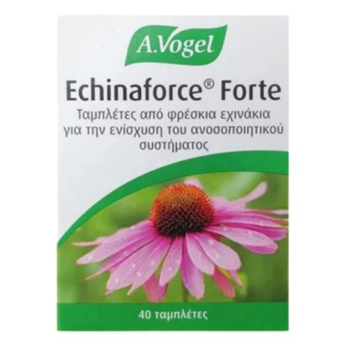 A. Vogel Echinaforce Forte Συμπλήρωμα Διατροφής με Εχινάκεια Για την Ενίσχυση του Ανοσοποιητικού 40tabs