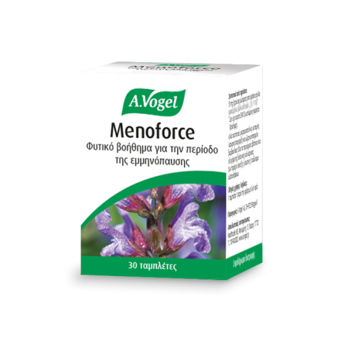 A.Vogel Menoforce Φρέσκο Φασκόμηλο, για την Ανακούφιση Συμπτωμάτων Εμμηνόπαυσης & Έντονων Ορμονικών Μεταβολών 30 Ταμπλέτες