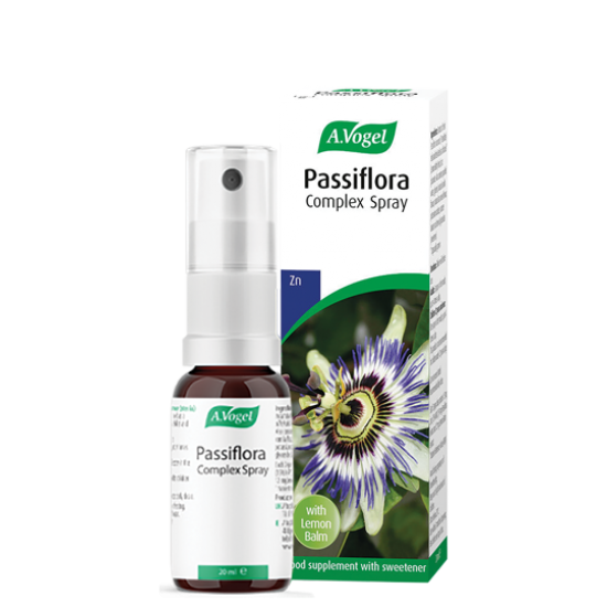 A.Vogel Passiflora Complex Spray Relax Φυτική Σύνθεση για την Ενίσχυση του Αισθήματος Ηρεμίας 20ml