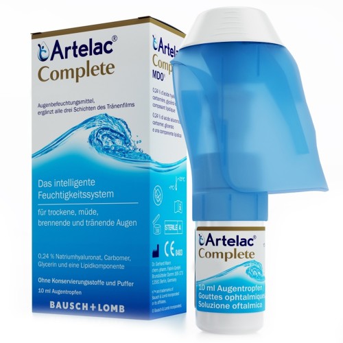 Bausch & Lomb Artelac Complete Λιπαντικό Οφθαλμικό Διάλυμα σε Σταγόνες 10ml Bausch & Lomb Artelac Complete Λιπαντικό Οφθαλμικό Διάλυμα σε Σταγόνες 10ml