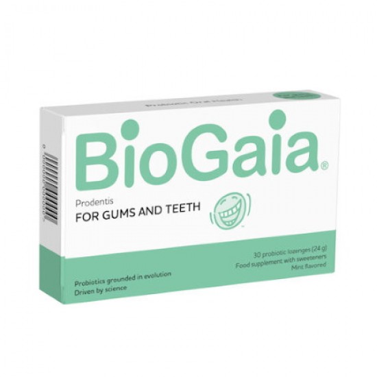 Biogaia Prodentis for Teeth & Gums 30 Προβιοτικές Παστίλιες με Γεύση Μήλο