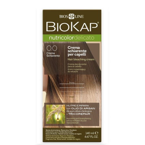 Biokap N0.0 Hair Bleaching Cream, Ξανθιστική Κρέμα 140ml Biokap N0.0 Hair Bleaching Cream, Ξανθιστική Κρέμα 140ml