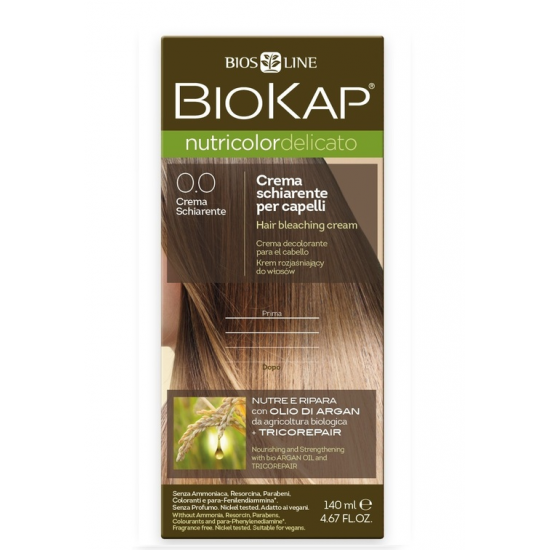 Biokap N0.0 Hair Bleaching Cream, Ξανθιστική Κρέμα 140ml