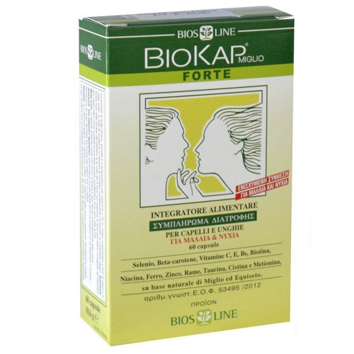Biokap Forte κατά της Τριχόπτωσης 60 Κάψουλες Biokap Forte κατά της Τριχόπτωσης 60 Κάψουλες
