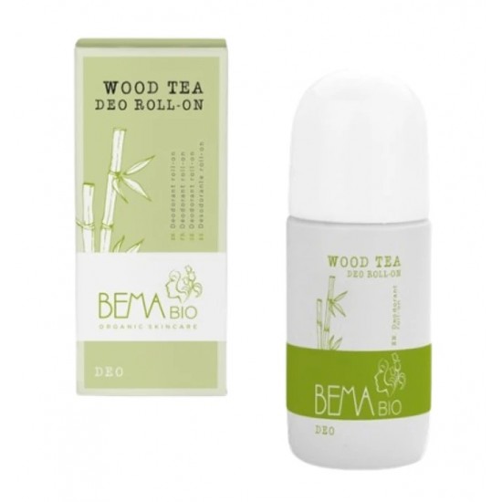 Bema Bio Deo Wood Tea Men's Deodorant Roll-On, Ανδρικό Αποσμητικό Roll-On 50ml