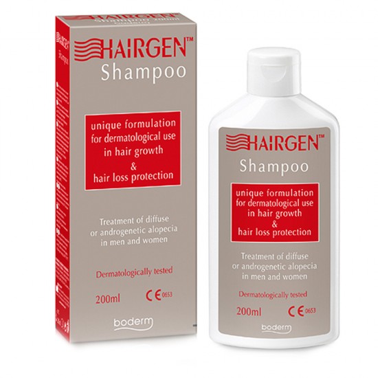 Boderm Hairgen Shampoo, Σαμπουάν κατά της Τριχόπτωσης 200ml