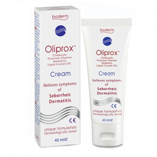 Boderm Oliprox Cream Κρέμα για την Αντιμετώπιση της Σμηγματορροϊκής Δερματίδας, 40ml