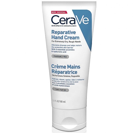 Cerave Reparative Hand Cream Επανορθωτική Κρέμα Χεριών (25% Δωρεάν Προϊόν) 100ml