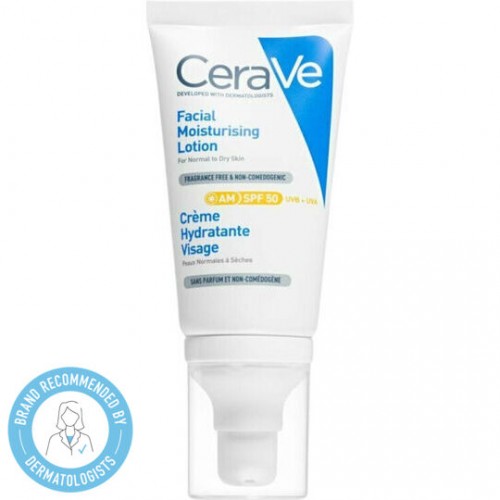 Cerave Facial Moisturizing Lotion SPF50-Ενυδατική Κρέμα Προσώπου, 52ml Cerave Facial Moisturizing Lotion SPF50-Ενυδατική Κρέμα Προσώπου, 52ml