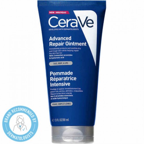 Cerave Advanced Repair Ointment Επανορθωτική Αλοιφή για Πρόσωπο, Σώμα & Χείλη 88ml Cerave Advanced Repair Ointment Επανορθωτική Αλοιφή για Πρόσωπο, Σώμα & Χείλη 88ml