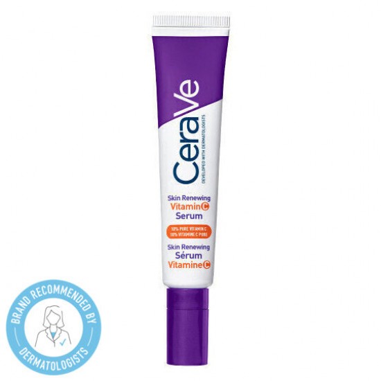 CeraVe Skin Renewing Vitamin C Ορός Προσώπου με 10% Kαθαρή Bιταμίνη C, 30ml
