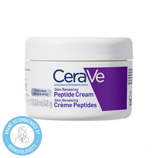 CeraVe Skin Renewing Peptide Κρέμα Προσώπου για Αντιγήρανση 48g CeraVe Skin Renewing Peptide Κρέμα Προσώπου για Αντιγήρανση 48g