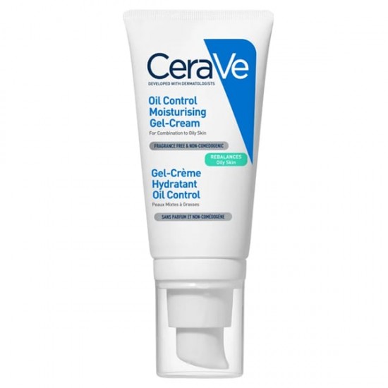 CeraVe Oil Control Moisturising Gel-Cream Ενυδατική Κρέμα για Λιπαρό Δέρμα 52ml