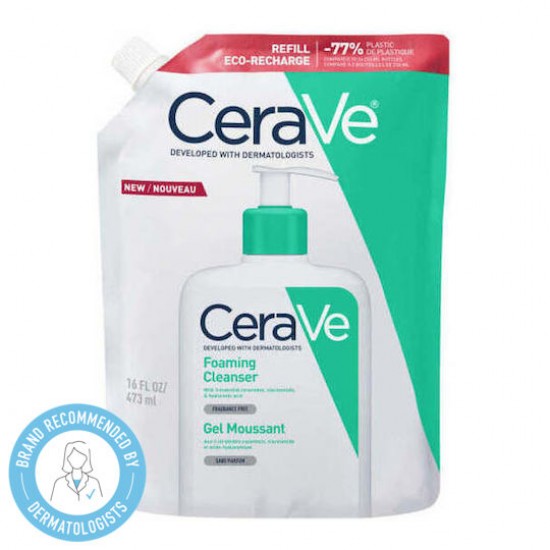 CeraVe Foaming Cleanser, Gel Καθαρισμού για Κανονικό έως Λιπαρό Δέρμα 236ml CeraVe Foaming Cleanser, Gel Καθαρισμού για Κανονικό έως Λιπαρό Δέρμα 236ml