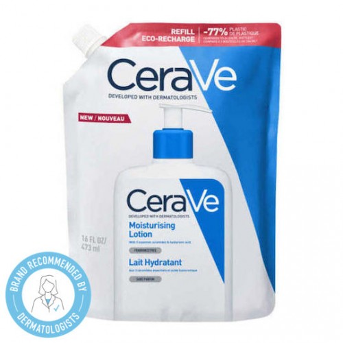 CeraVe Moisturising Lotion Refill, Ενυδατικό Γαλάκτωμα Προσώπου & Σώματος για Ξηρές Επιδερμίδες 473ml CeraVe Moisturising Lotion Refill, Ενυδατικό Γαλάκτωμα Προσώπου & Σώματος για Ξηρές Επιδερμίδες 473ml