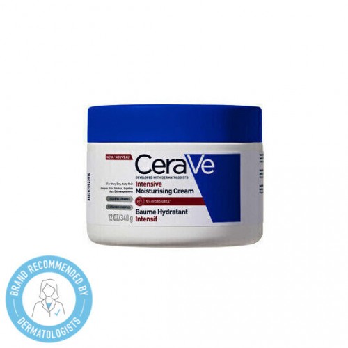 CeraVe Intensive Moisturising Cream Ενυδατική Κρέμα για Πολύ Ξηρό Δέρμα, 340g