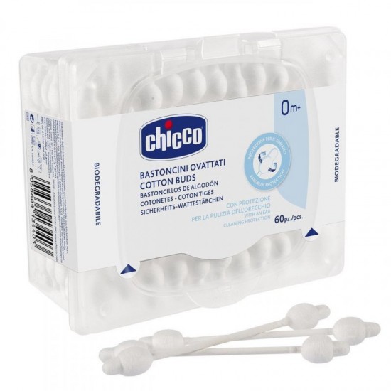 Chicco Ωτοκαθαριστές Ασφαλείας 60 Τεμάχια
