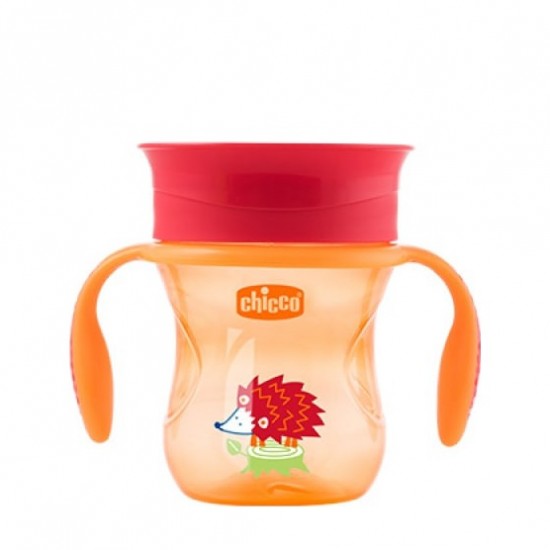 Chicco Perfect Cup 12m+ Κύπελλο με Λαβές, Κόκκινο 200ml Chicco Perfect Cup 12m+ Κύπελλο με Λαβές, Κόκκινο 200ml