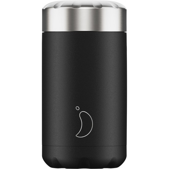 Chilly's Food Pot 500ml Monochrome Edition, Black
