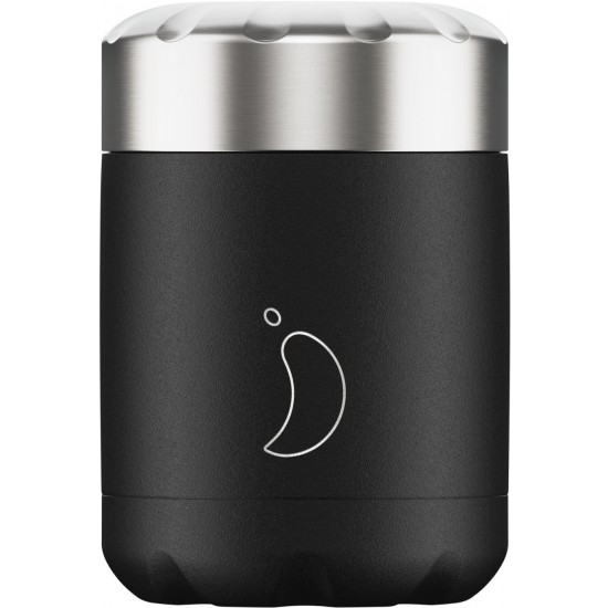 Chilly's Food Pot 300ml Monochrome Edition Black