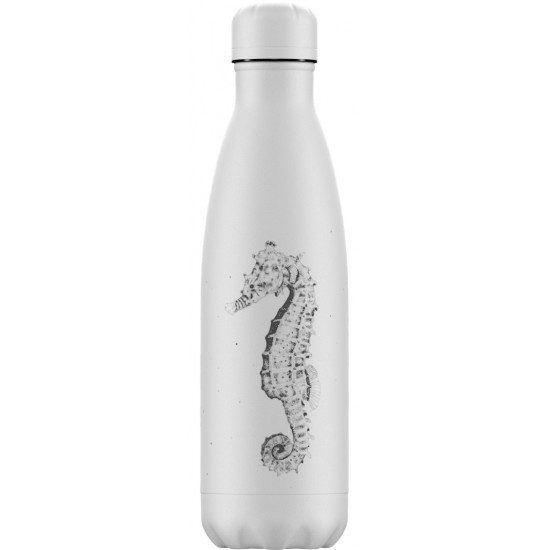Chilly's Μπουκάλι Θερμός 500ml, Sea Life Edition Seahorse