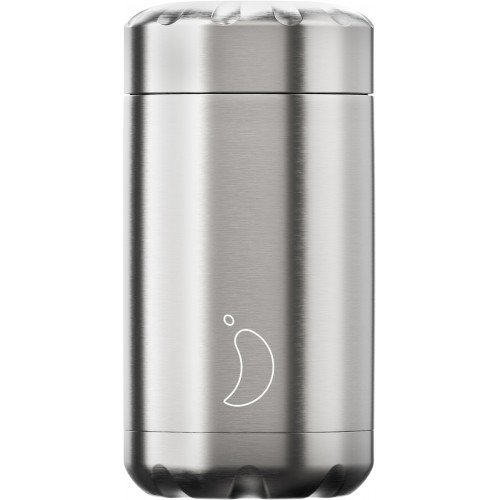 Chilly's Original Food Pot Silver Δοχείο Φαγητού από Ανοξείδωτο Ατσάλι 500ml Chilly's Original Food Pot Silver Δοχείο Φαγητού από Ανοξείδωτο Ατσάλι 500ml