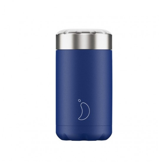 Chilly's Original Food Pot Matte Blue Δοχείο Φαγητού Από Ανοξείδωτο Ατσάλι 500ml Chilly's Original Food Pot Matte Blue Δοχείο Φαγητού Από Ανοξείδωτο Ατσάλι 500ml