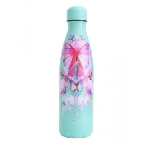 Chilly's Original Bottle Tropical Kaleidoscope Μπουκάλι Θερμός Από Ανοξείδωτο Ατσάλι 500ml Chilly's Original Bottle Tropical Kaleidoscope Μπουκάλι Θερμός Από Ανοξείδωτο Ατσάλι 500ml