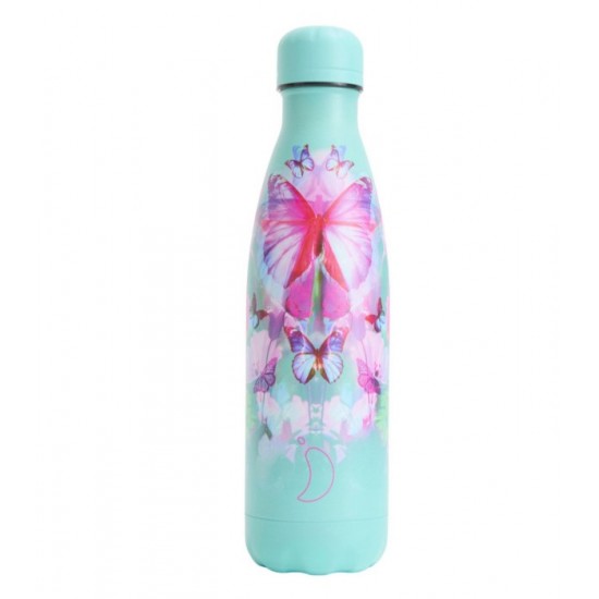 Chilly's Original Bottle Tropical Kaleidoscope Μπουκάλι Θερμός Από Ανοξείδωτο Ατσάλι 500ml Chilly's Original Bottle Tropical Kaleidoscope Μπουκάλι Θερμός Από Ανοξείδωτο Ατσάλι 500ml