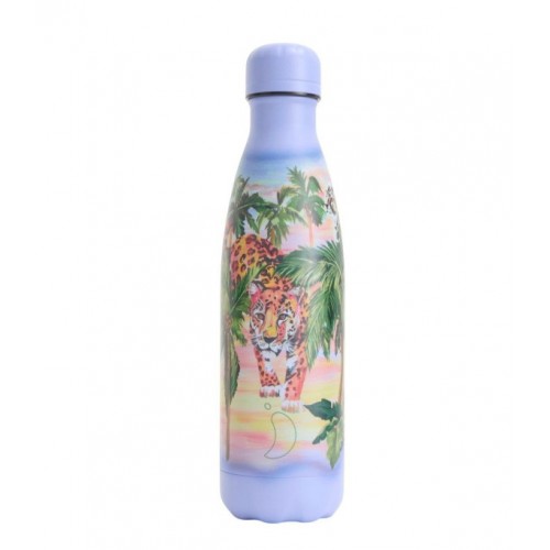 Chilly's Original Bottle Tropical Jaguar Sunrise Μπουκάλι Θερμός Από Ανοξείδωτο Ατσάλι 500ml Chilly's Original Bottle Tropical Jaguar Sunrise Μπουκάλι Θερμός Από Ανοξείδωτο Ατσάλι 500ml