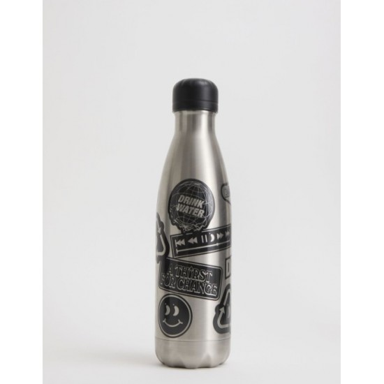 Chilly's Original Bottle Refill Rebel Μπουκάλι Θερμός Από Ανοξείδωτο Ατσάλι 500ml