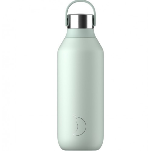 Chilly's Series 2 Bottle Lichen Green Μπουκάλι Θερμός Από Ανοξείδωτο Ατσάλι 500ml Chilly's Series 2 Bottle Lichen Green Μπουκάλι Θερμός Από Ανοξείδωτο Ατσάλι 500ml