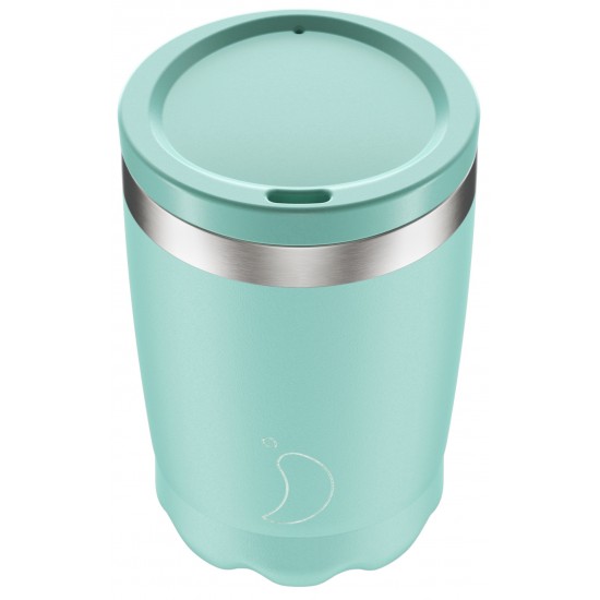 Chilly's Coffee Cup Θερμός 340ml, Pastel Edition Green