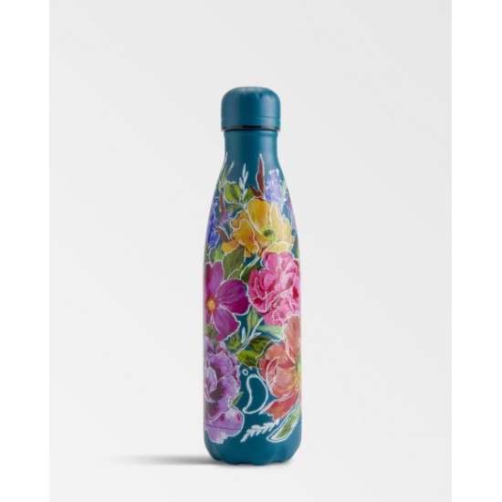 Chilly's Floral Edition BottlePetal Sketch Μπουκάλι Θερμός Από Ανοξείδωτο Ατσάλι 500ml Chilly's Floral Edition BottlePetal Sketch Μπουκάλι Θερμός Από Ανοξείδωτο Ατσάλι 500ml