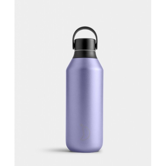 Chilly's Series 2 Bottle Metallic Lavender Μπουκάλι Θερμός Από Ανοξείδωτο Ατσάλι 500ml Chilly's Series 2 Bottle Metallic Lavender Μπουκάλι Θερμός Από Ανοξείδωτο Ατσάλι 500ml