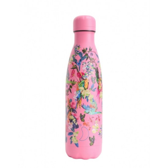 Chilly's Original Bottle Tropical Macaw Madness Μπουκάλι Θερμός Από Ανοξείδωτο Ατσάλι 500ml Chilly's Original Bottle Tropical Macaw Madness Μπουκάλι Θερμός Από Ανοξείδωτο Ατσάλι 500ml