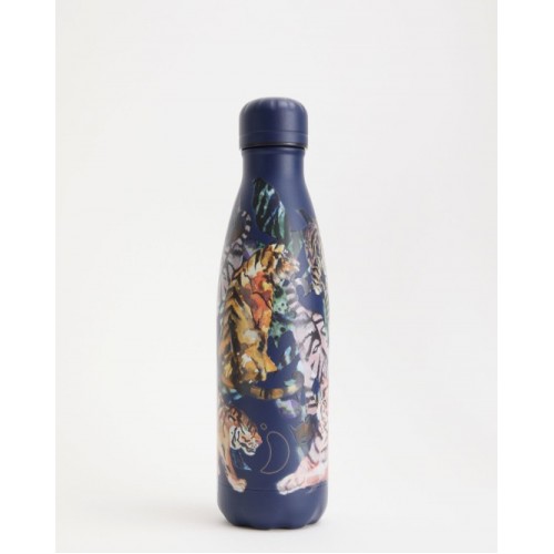 Chilly's Original Bottle Tropical Big Cats Μπουκάλι Θερμός Από Ανοξείδωτο Ατσάλι 500ml Chilly's Original Bottle Tropical Big Cats Μπουκάλι Θερμός Από Ανοξείδωτο Ατσάλι 500ml