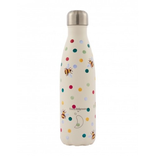 Chilly's Μπουκάλι Θερμός 500ml, Emma Bridgewater Bumblebee & Small Polka Dot Chilly's Μπουκάλι Θερμός 500ml, Emma Bridgewater Bumblebee & Small Polka Dot