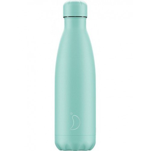 Chilly's Μπουκάλι Θερμός 500ml, All Green Pastel Edition Chilly's Μπουκάλι Θερμός 500ml, All Green Pastel Edition