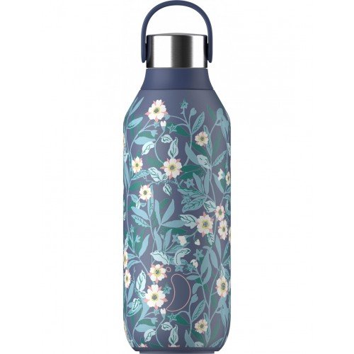 Chilly's Liberty Μπουκάλι Θερμός 500ml, Brighton Blossom Whale Chilly's Liberty Μπουκάλι Θερμός 500ml, Brighton Blossom Whale