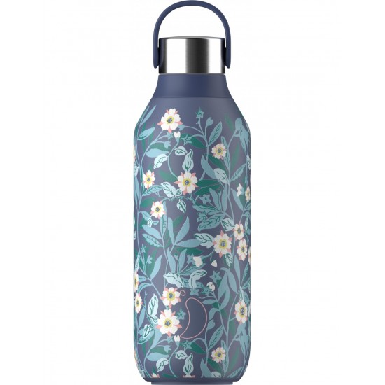 Chilly's Liberty Μπουκάλι Θερμός 500ml, Brighton Blossom Whale Chilly's Liberty Μπουκάλι Θερμός 500ml, Brighton Blossom Whale