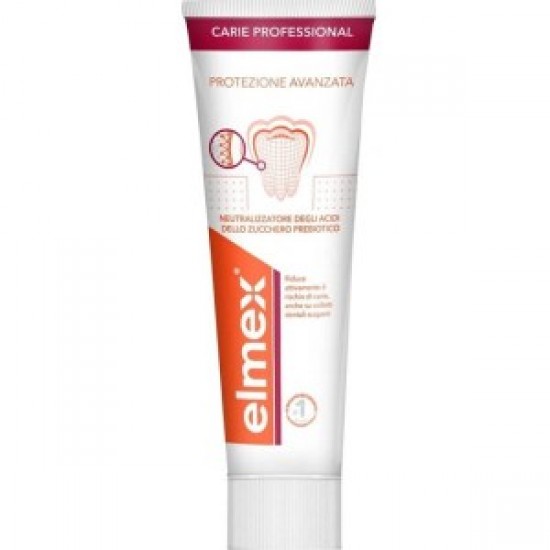 Elmex Caries Professional Οδοντόκρεμα για Προστασία από Τερηδόνα 75ml Elmex Caries Professional Οδοντόκρεμα για Προστασία από Τερηδόνα 75ml