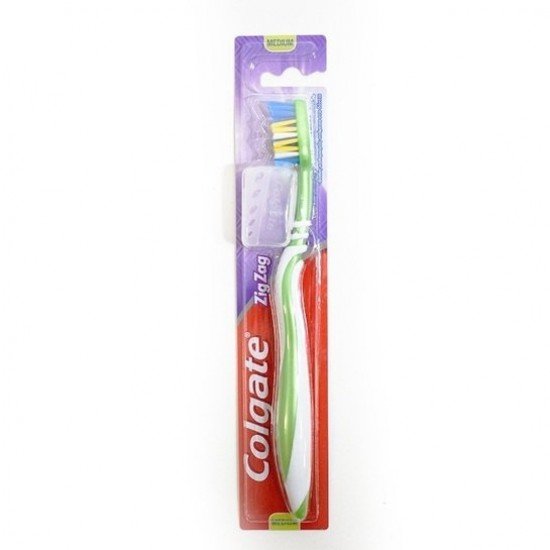 Colgate Zig Zag Οδοντόβουρτσα Medium 1Τμχ. Οδοντόβουρτσα για βαθύ καθαρισμό ανάμεσα στα δόντια.