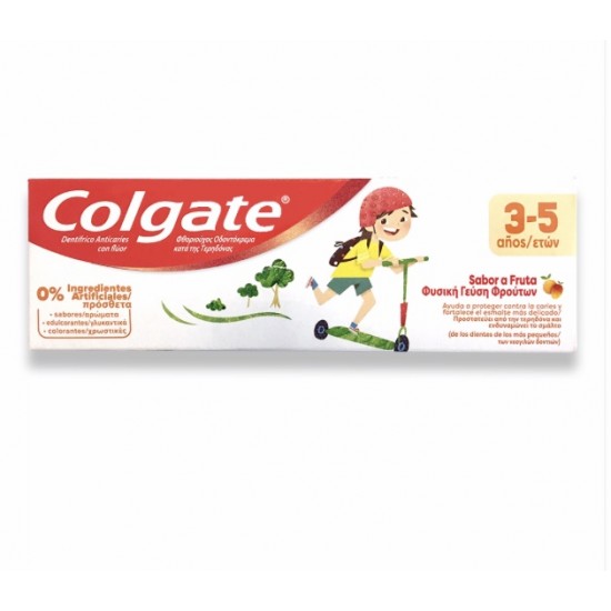 Colgate Παιδική Οδοντόκρεμα 3-5 ετών Φυσική γεύση φρούτων 50ml