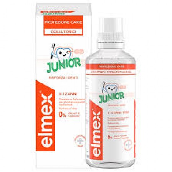 Elmex Caries Protection Junior Παιδικό Στοματικό Διάλυμα για 6-12 Ετών 400ml