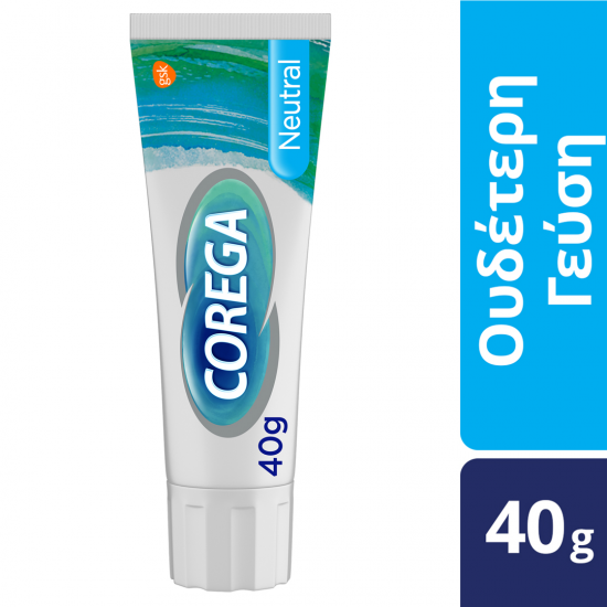 Corega Neutral, Στερεωτική Κρέμα για Τεχνητή Οδοντοστοιχία, 40gr